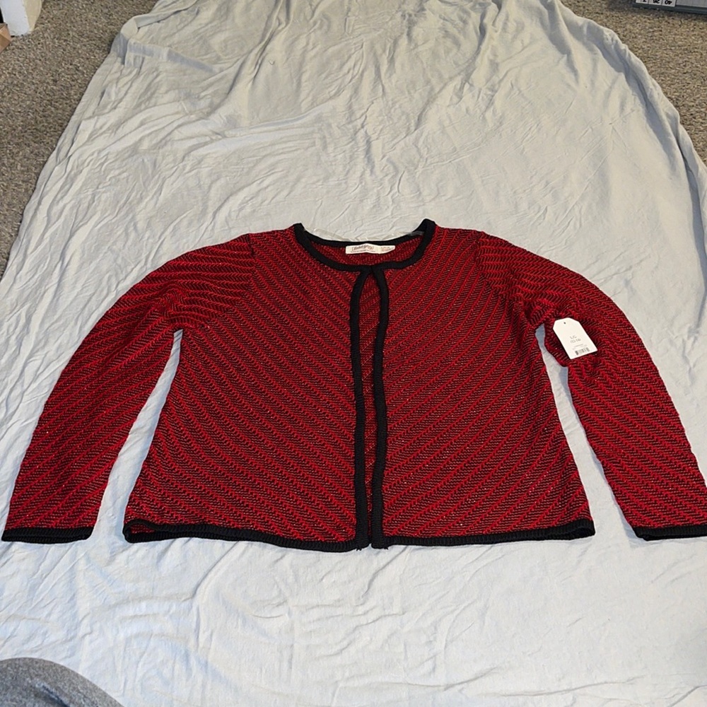 Faded glory sweater jacket
